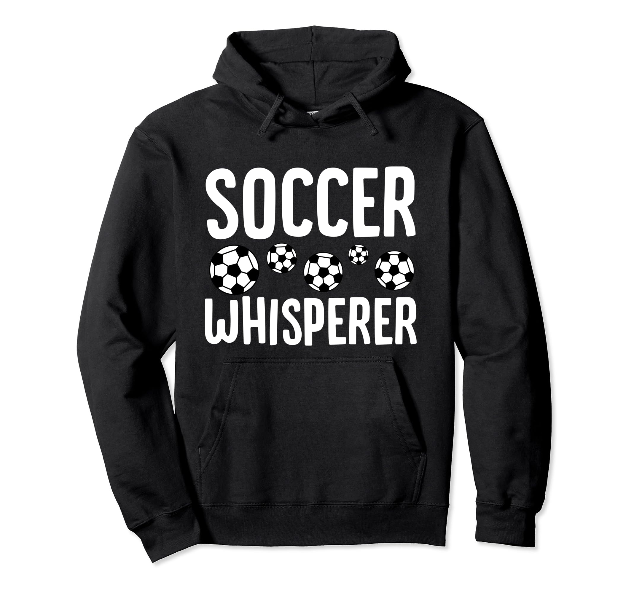 Soccer Whisperer Funny Field Game Lover Hoodie - Trendy Graphic for Adults
