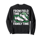 Soccer Player Soccer Dad Kick Sweatshirt - Casual Everyday Wear Men Women