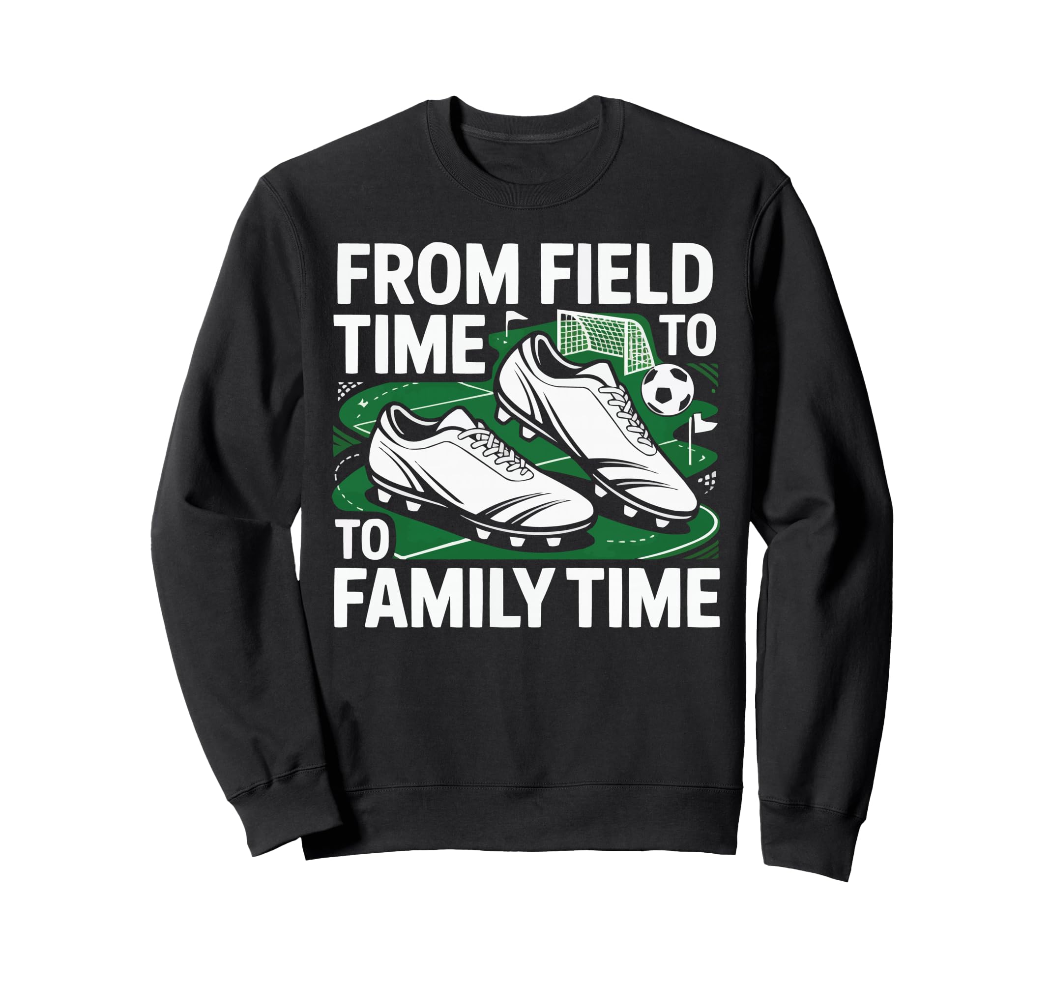 Soccer Player Soccer Dad Kick Sweatshirt - Casual Everyday Wear Men Women