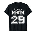 Proud Senior Soccer Mom Custom Jersey T-Shirt - Minimalist Print Men Women