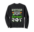 Brother Birthday Soccer Family Sweatshirt - Aesthetic Graphic Unisex