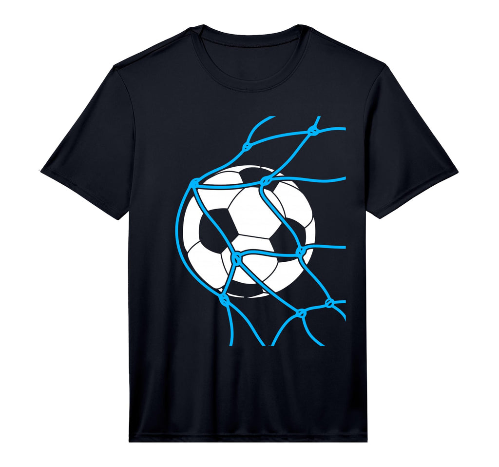 Soccer Ball Goal Funny Player T-Shirt - Fun Novelty Design for Adults