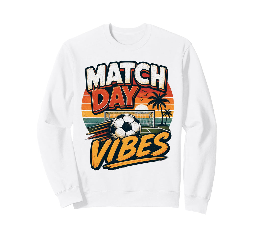 Football Collection Soccer Match Sweatshirt - Fun Novelty Design Unisex