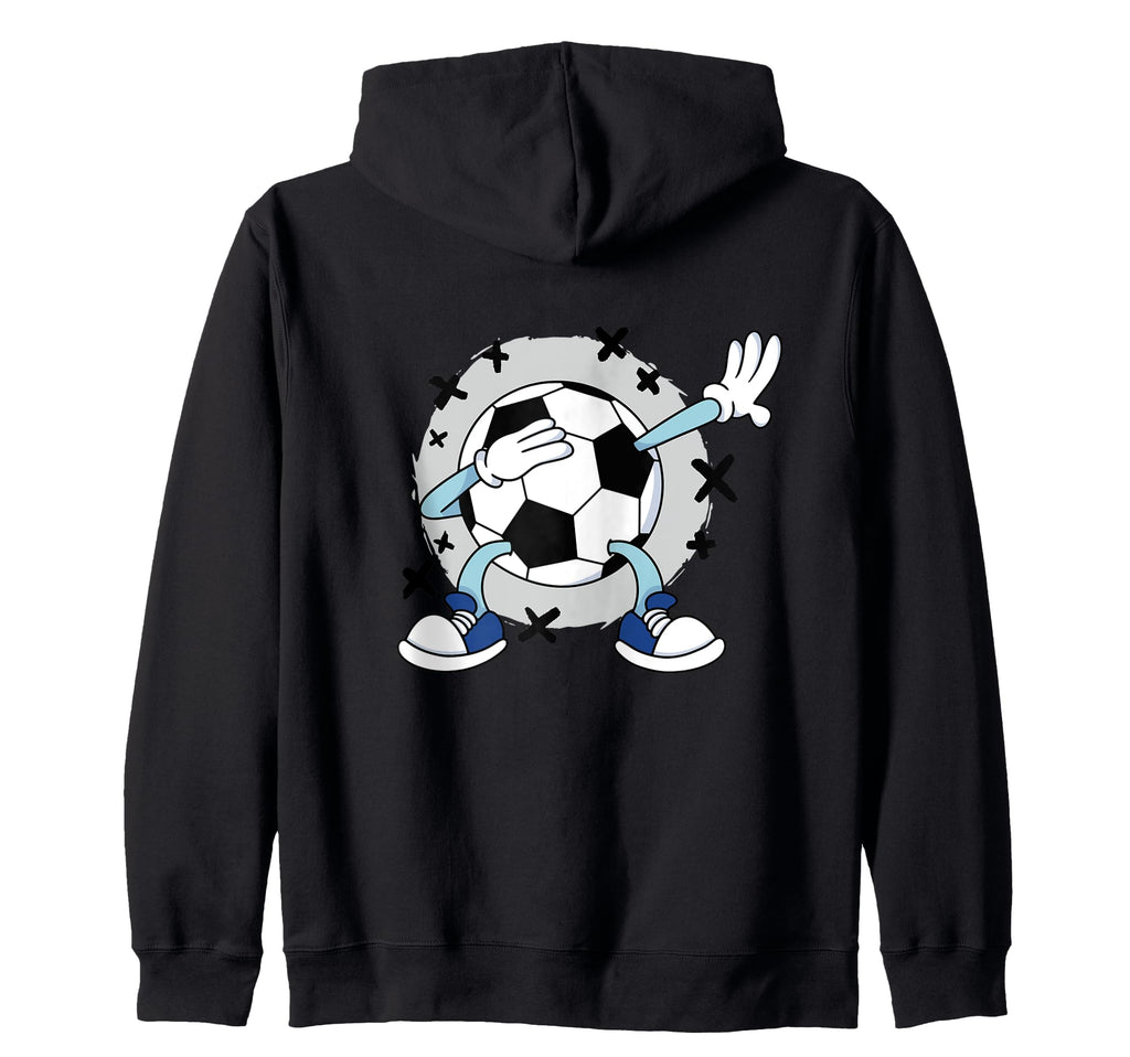 Cartoon Soccer Ball Dabbing T-Shirt - Unique Graphic Unisex