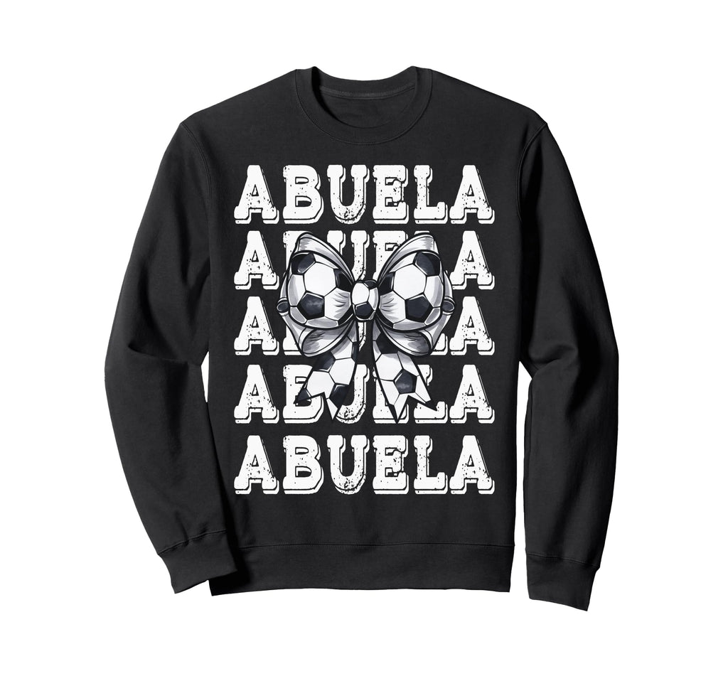 Coquette Soccer Abuela Matching Sweatshirt - Custom Art Print for Adults