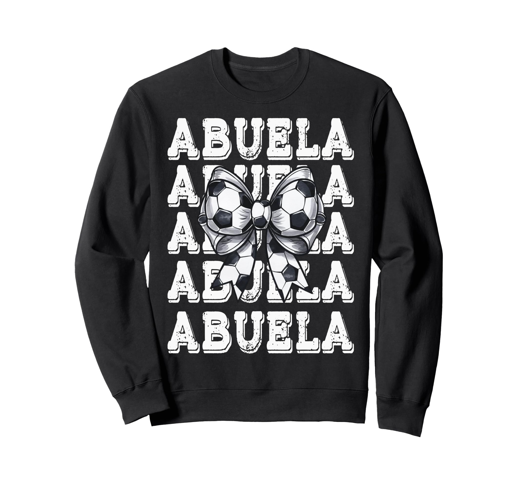 Coquette Soccer Abuela Matching Sweatshirt - Casual Everyday Wear Unisex