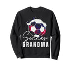 Funny Grandma Proud Soccer Lover Sweatshirt - Streetwear Style Men Women