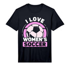 Mens I Love Womens Football Womens T-Shirt - Novelty Apparel Men Women