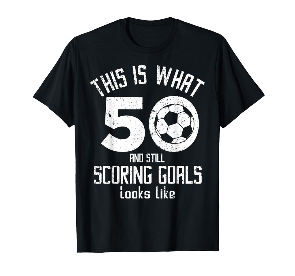 Funny Soccer 50Th Birthday 50 Years T-Shirt - Trendy Graphic for Adults
