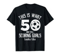 Funny Soccer 50Th Birthday 50 Years T-Shirt - Trendy Graphic for Adults