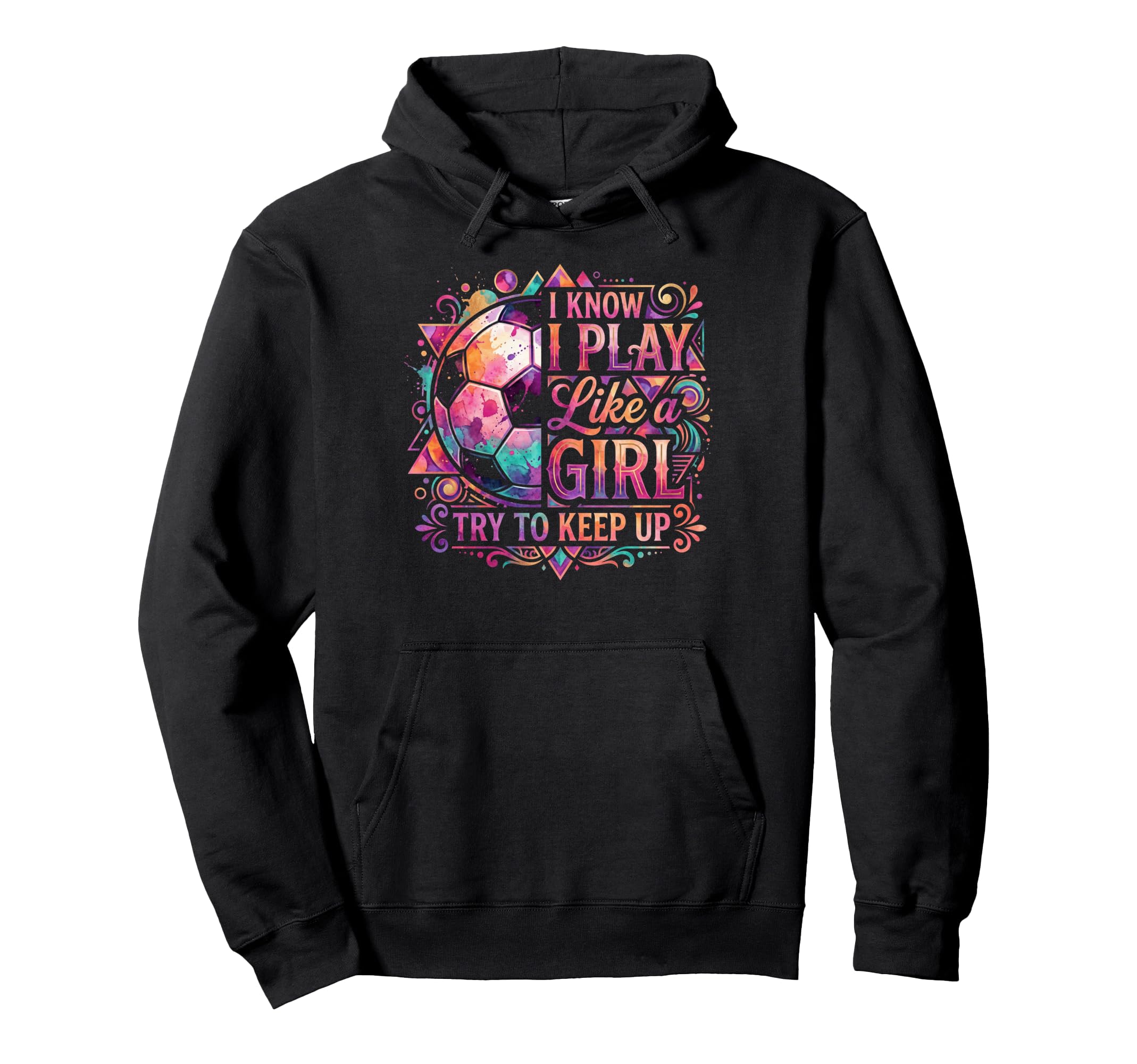 Funny Player I Know I Play Like Try To Hoodie - Aesthetic Graphic Unisex