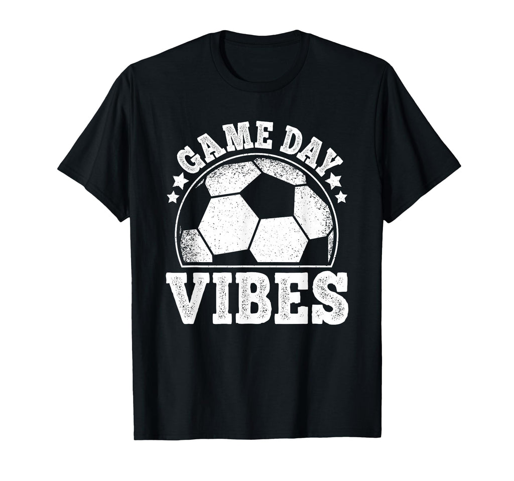 Game Day Vibes Soccer Funny Soccer T-Shirt - Trendy Graphic Men Women