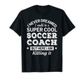 Soccer Coach Funny Thank You Gift T-Shirt - Graphic Print for Adults