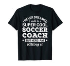 Soccer Coach Funny Thank You Gift T-Shirt - Graphic Print for Adults