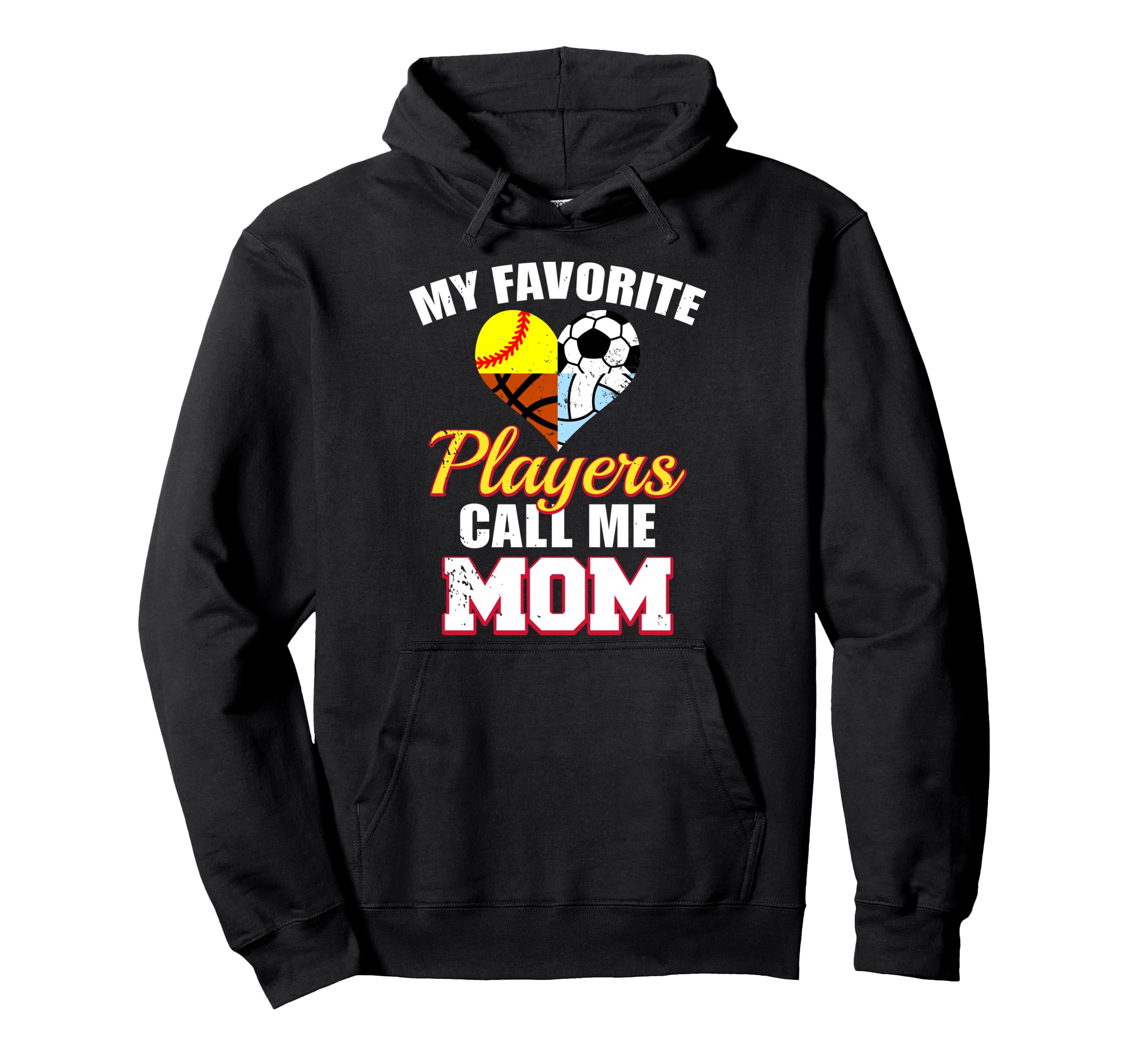 My Favorite Player Mom Soccer Hoodie - Casual Everyday Wear Men Women