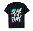 Slay Day Tournament Field Day T-Shirt - Custom Art Print Men Women