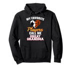 My Favorite Soccer Basketball Players Hoodie - Graphic Print for Adults