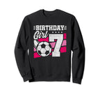 7 Year Old Birthday Soccer Sweatshirt - Casual Everyday Wear Men Women