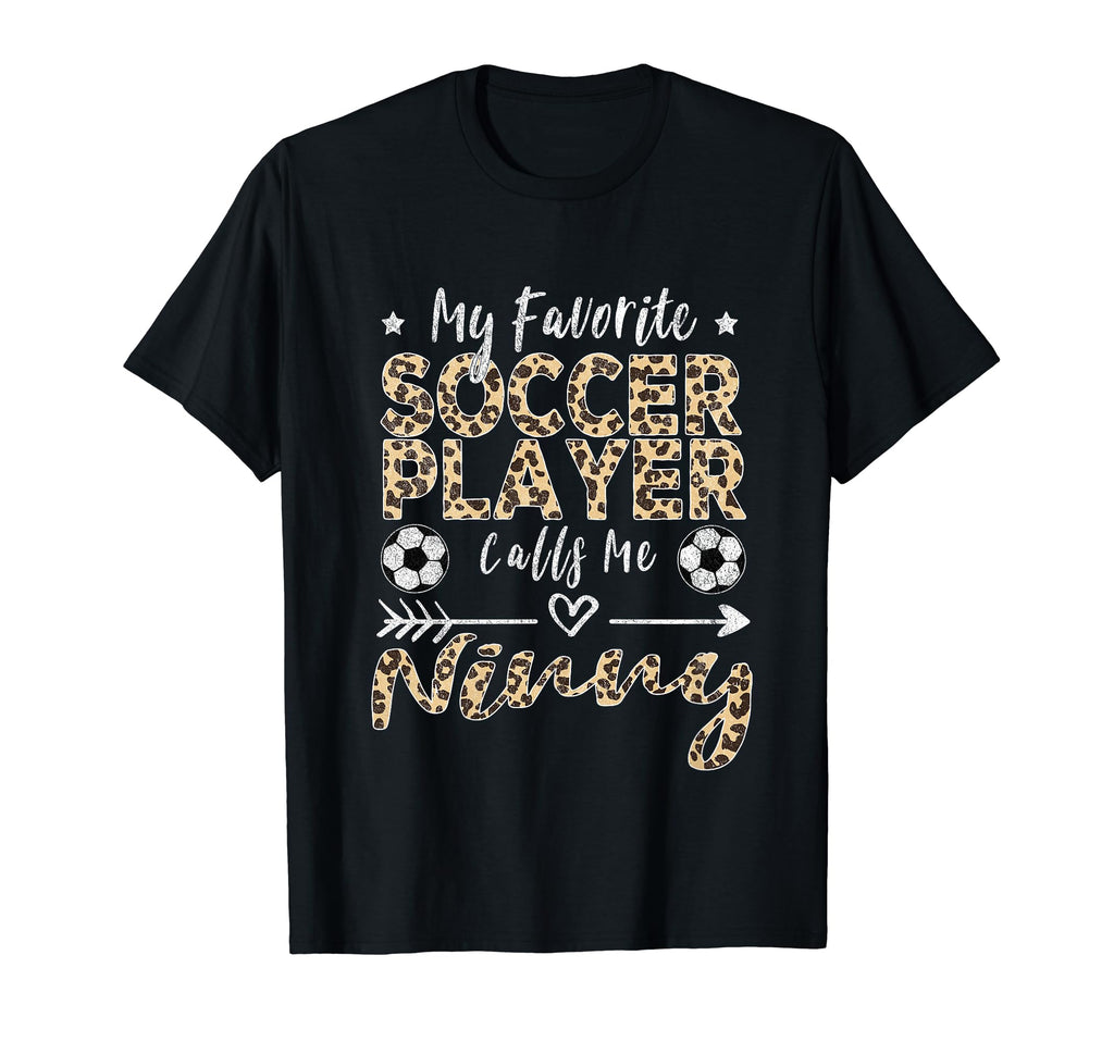 My Favorite Soccer Player Calls Me T-Shirt - Unique Graphic for Adults