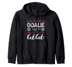 Funny Soccer Goalie Goalkeeper Mom T-Shirt - Casual Everyday Wear Unisex