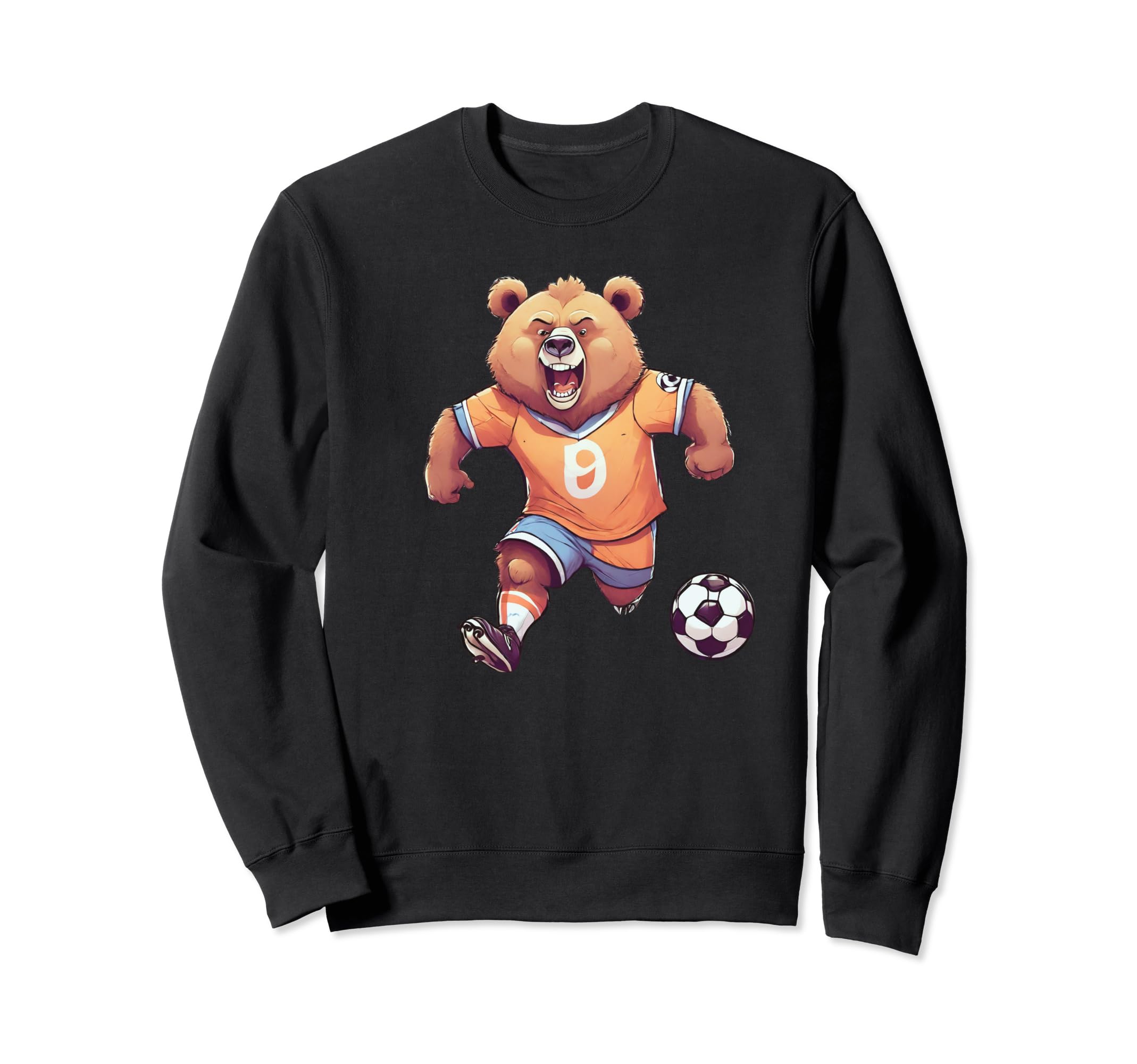 Funny Football Soccer Player Coach Sweatshirt - Custom Art Print Men Women
