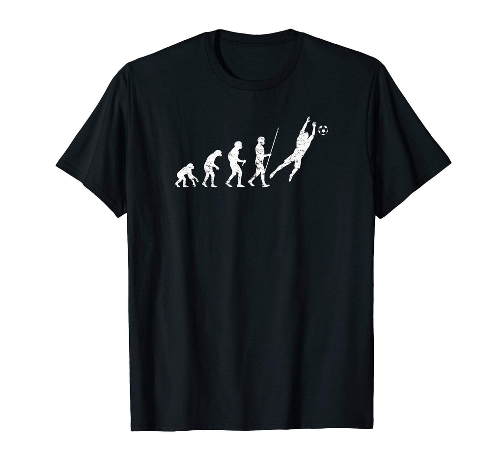 Goalkeeper Evolution Soccer Goalie T-Shirt - Trendy Graphic Unisex