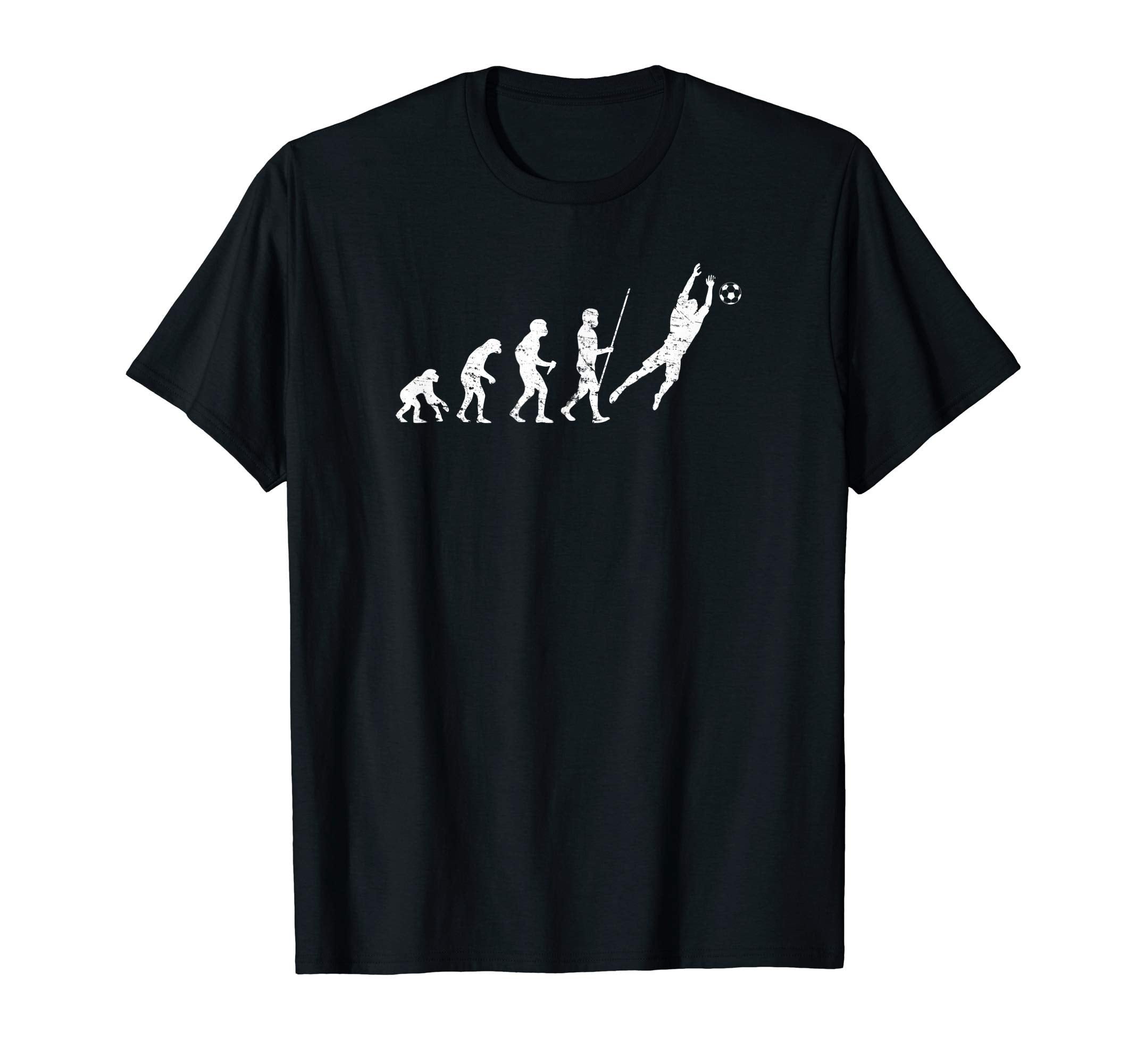 Goalkeeper Evolution Soccer Goalie T-Shirt - Trendy Graphic Unisex