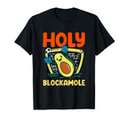 Holy Blockamole Soccer Goalkeeper T-Shirt - Trendy Graphic for Adults