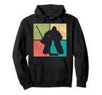 Ice Hockey Goalie Goalkeeper Hoodie - Minimalist Print for Adults