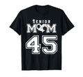 Proud Senior Soccer Mom Custom Jersey T-Shirt - Minimalist Print Unisex