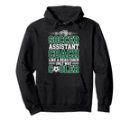 Soccer Assistant Coach Like Head Hoodie - Custom Art Print for Adults