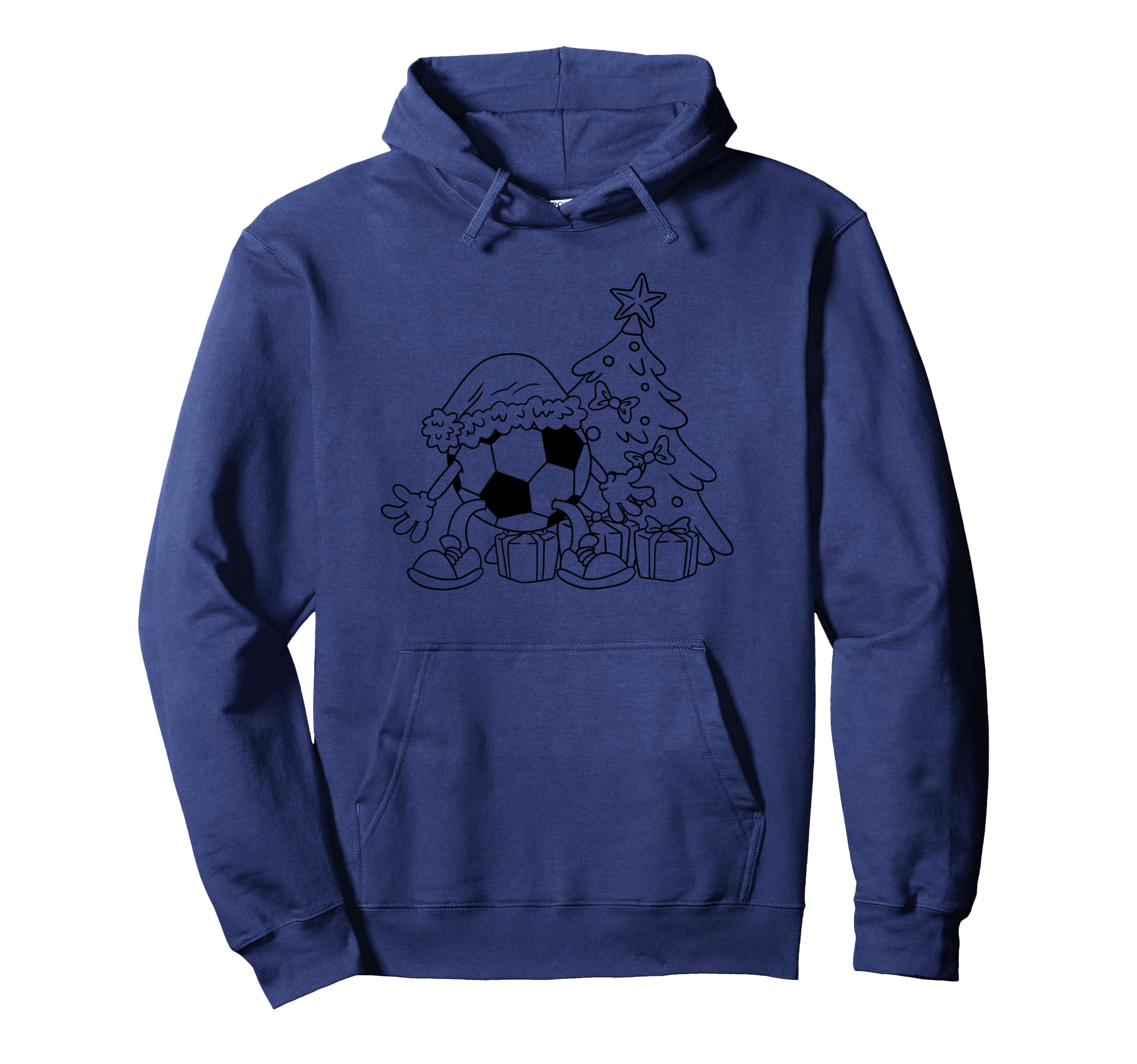 Soccer Goalie Tree Funny Hoodie - Casual Everyday Wear Unisex