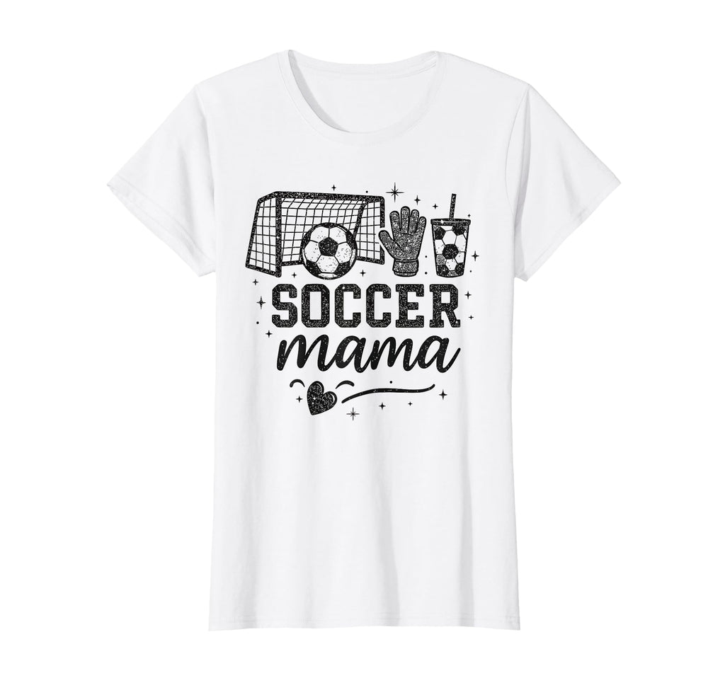 Soccer Mama Soccer Mom Soccer Mommy Soccer T-Shirt - Trendy Graphic Unisex