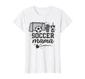 Soccer Mama Soccer Mom Soccer Mommy Soccer T-Shirt - Trendy Graphic Unisex