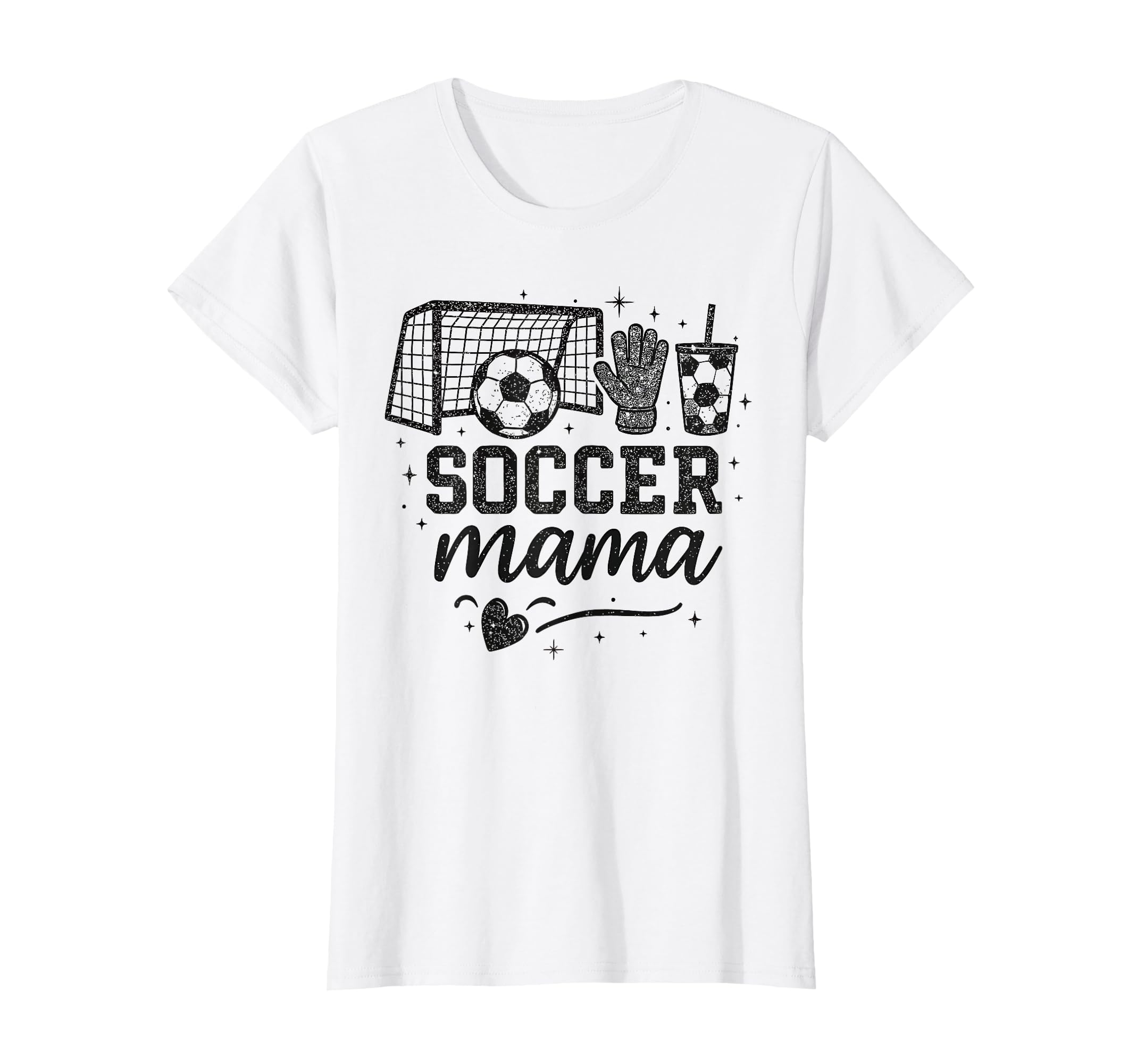 Soccer Mama Soccer Mom Soccer Mommy Soccer T-Shirt - Trendy Graphic Unisex