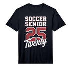 Class 2025 Senior 2025 Graduation T-Shirt - Casual Everyday Wear Unisex