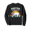 Soccer Mama Bear Mothers Day Sweatshirt - Casual Everyday Wear for Adults