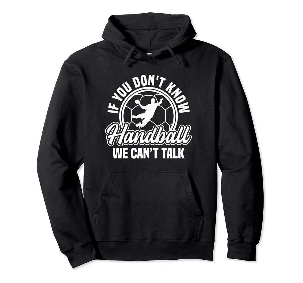 Handball Sport Team Fieldball Handballer Hoodie - Graphic Print for Adults