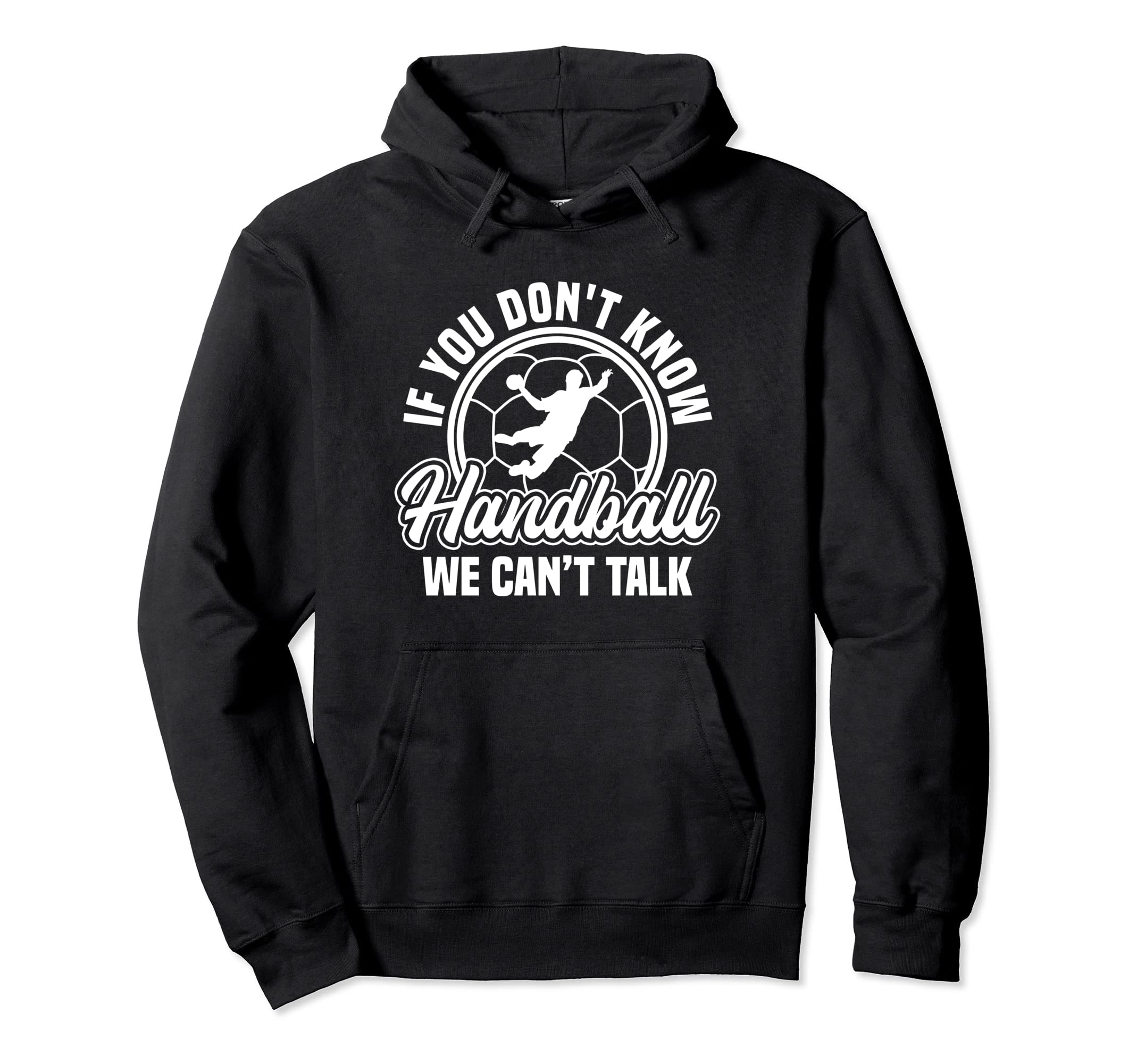 Handball Sport Team Fieldball Handballer Hoodie - Graphic Print for Adults