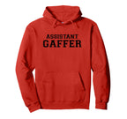 Assistant Gaffer Funny Soccer Coach Hoodie - Streetwear Style Unisex