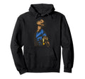 Victorious Soccer Player Footballer Hoodie - Minimalist Print for Adults