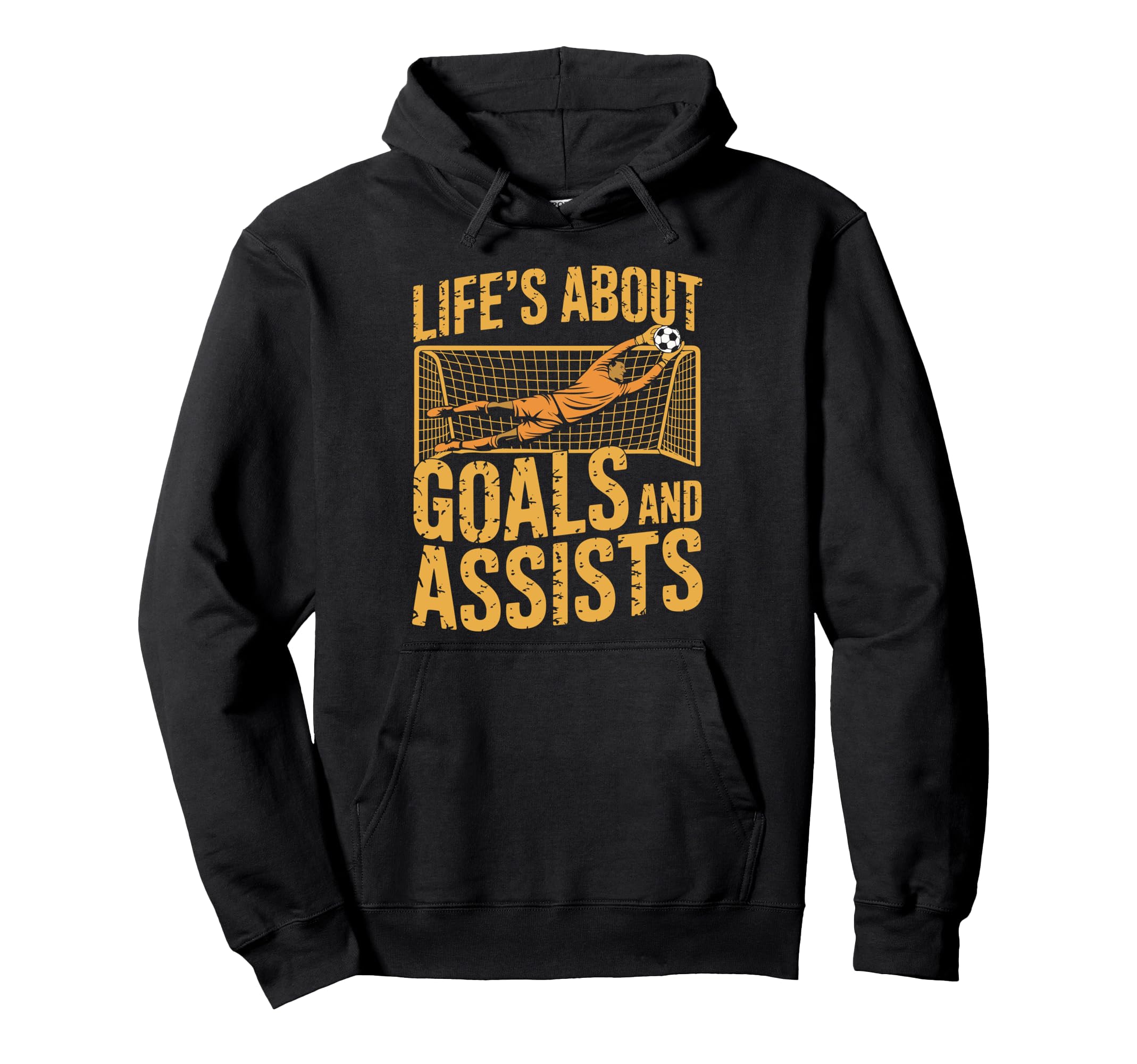 Goal Keeper And Goal Keeper Life About Hoodie - Trendy Graphic Unisex