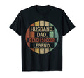 Husband Dad Beach Soccer Legend T-Shirt - Novelty Apparel for Adults