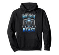 Ice Hockey Goalkeeper Butterfly Hoodie - Fun Novelty Design Men Women