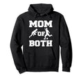 Mom Both Funny Soccer Track And Field Mom Hoodie - Trendy Graphic Unisex