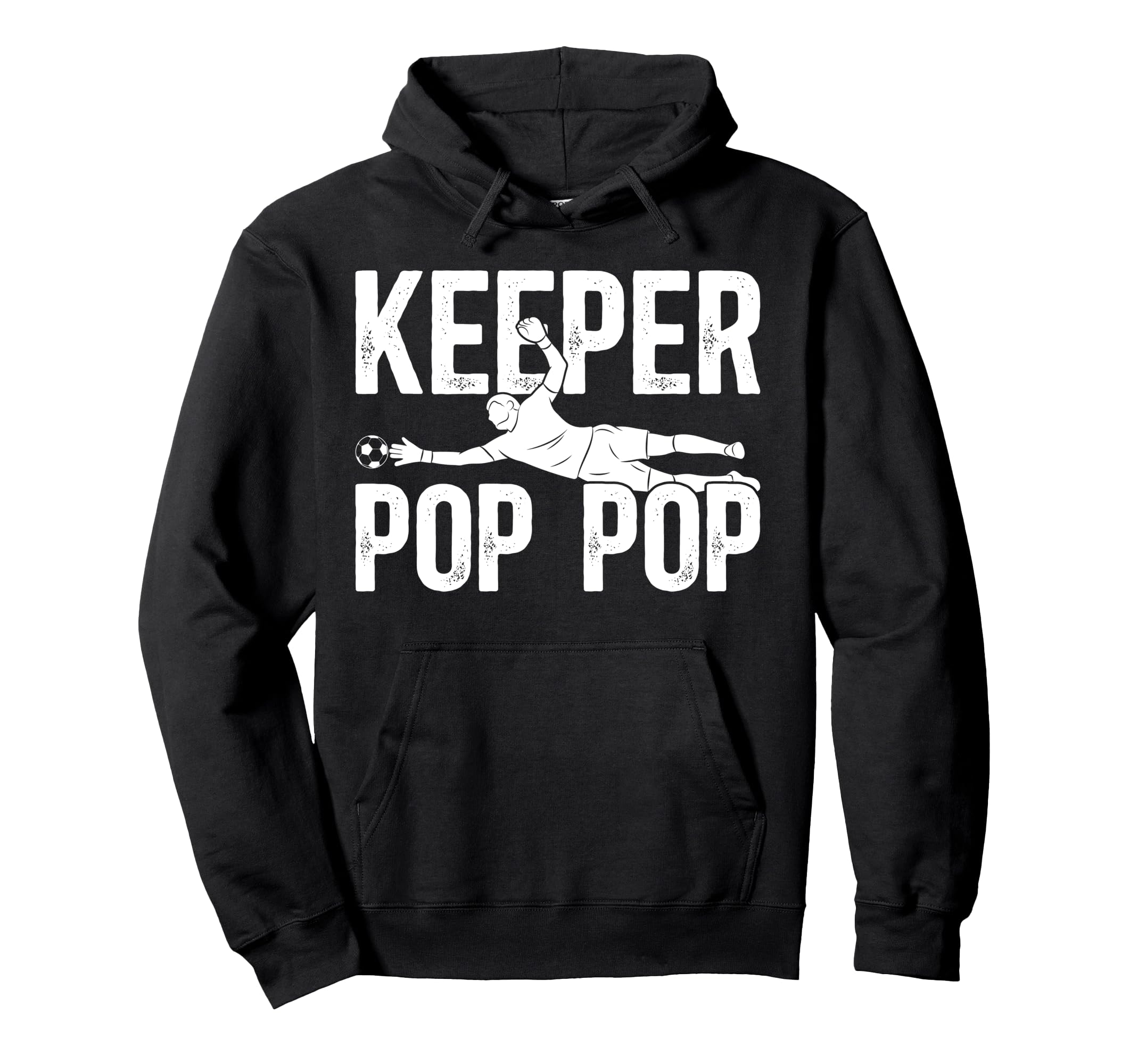 Soccer Keeper Pop Pop Soccer Goalie Pop Hoodie - Trendy Graphic Men Women