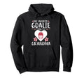 My Favorite Goalie Calls Me Grandma Hoodie - Custom Art Print for Adults