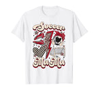 Groovy Soccer Mama Soccer Mom Lover Fan T-Shirt - Unique Graphic Unisex