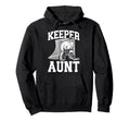 Ice Hockey Keeper Aunt Hockey Goalie Hoodie - Unique Graphic Men Women