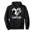 Life Funny Hockey Soccer Hoodie - Custom Art Print Men Women